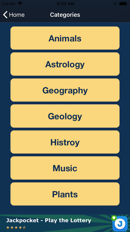 #2. Quiz Trivia for Everyone (iOS) Podle: Duo Pisceses, Inc.