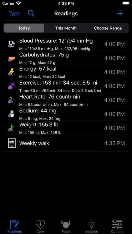 HealthGear - Blood Pressure