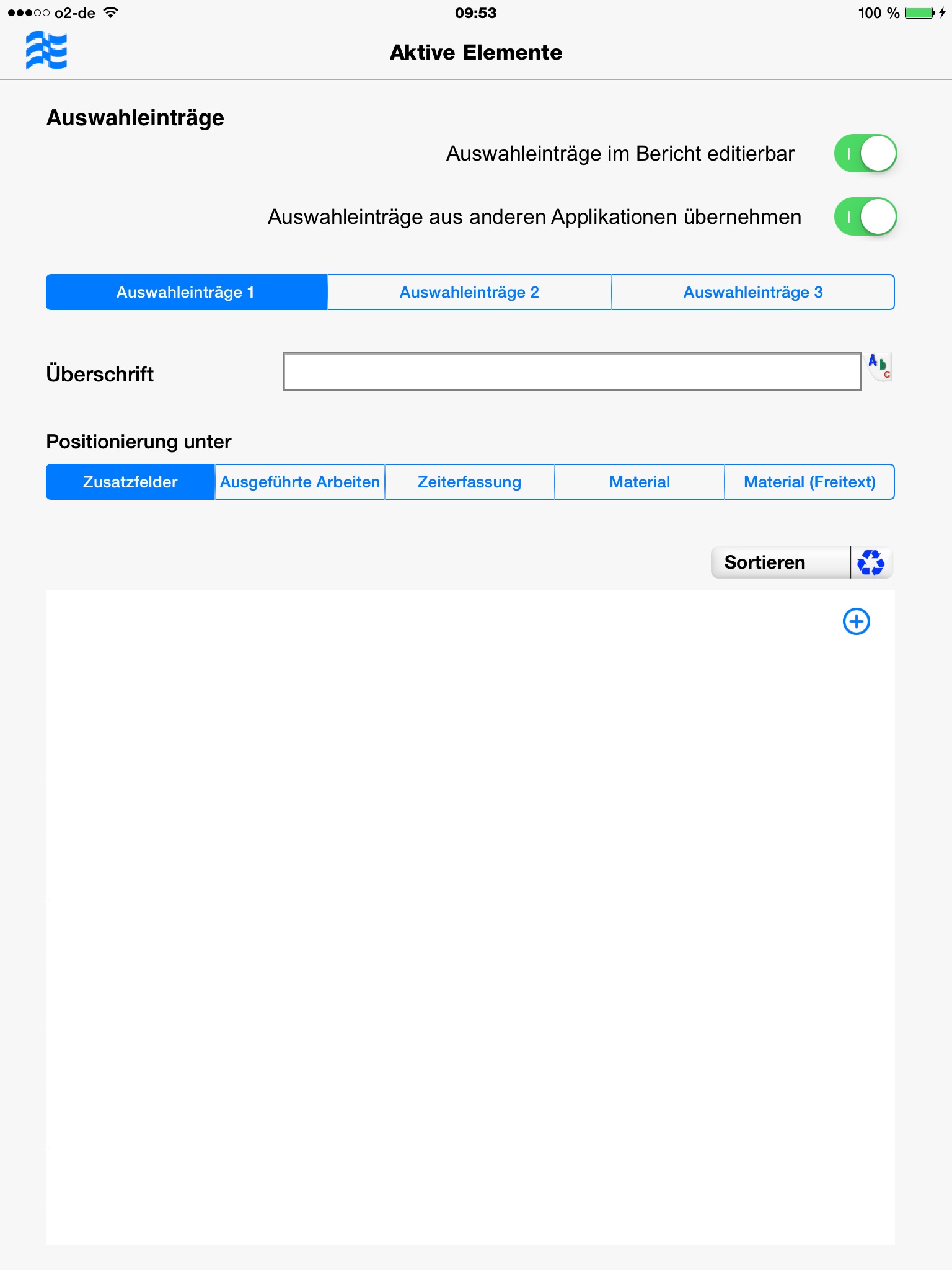 MEiAPPS REP Auftrag screenshot 4