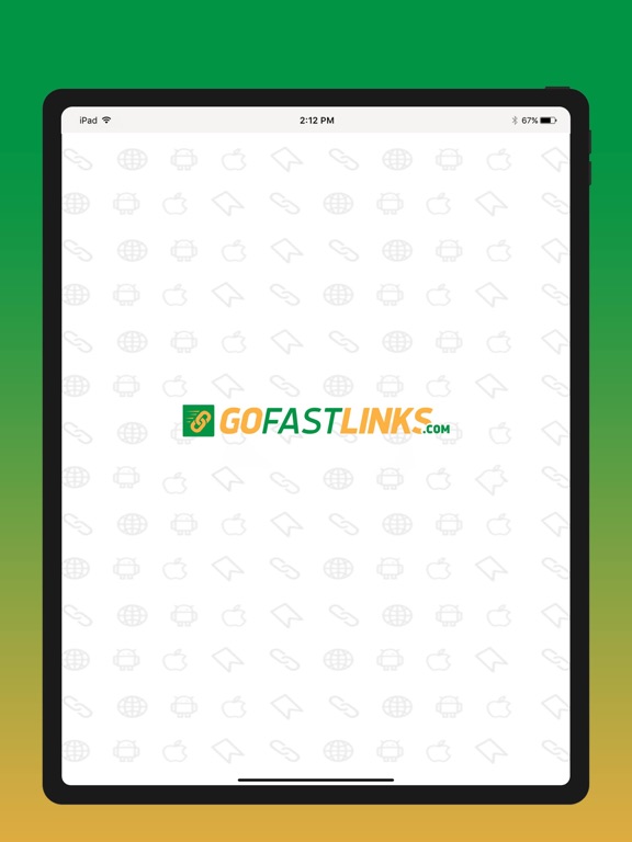 GoFastLinks iPad screenshot 1 - Productivity app