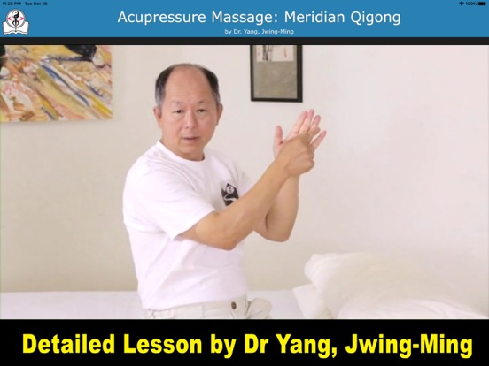 Acupressure Massage Qigong iPad screenshot 4 - Health & Fitness app