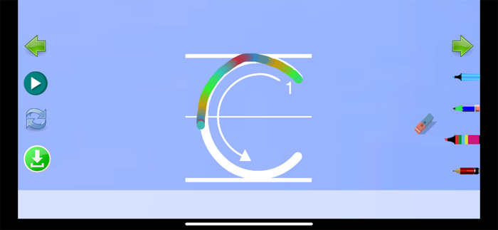 Trace Portuguese Letters