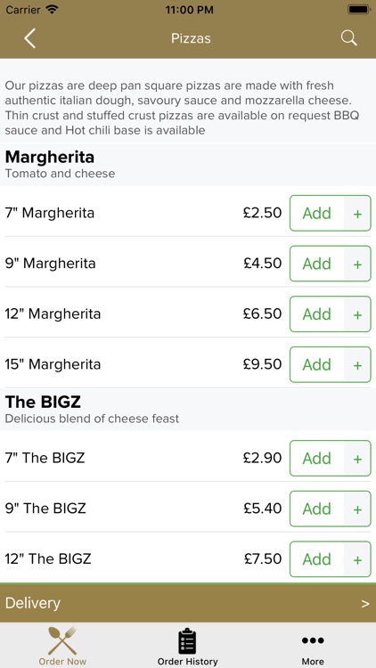 Amicos Pizzeria screenshot-3