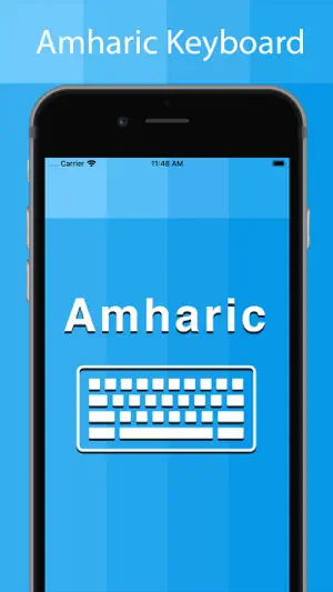 Amharic Keyboard - Translator screenshot 1