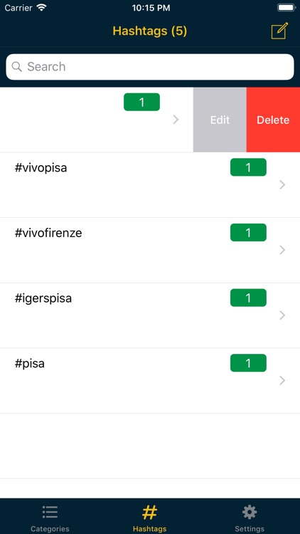 Hashtag DB screenshot-5