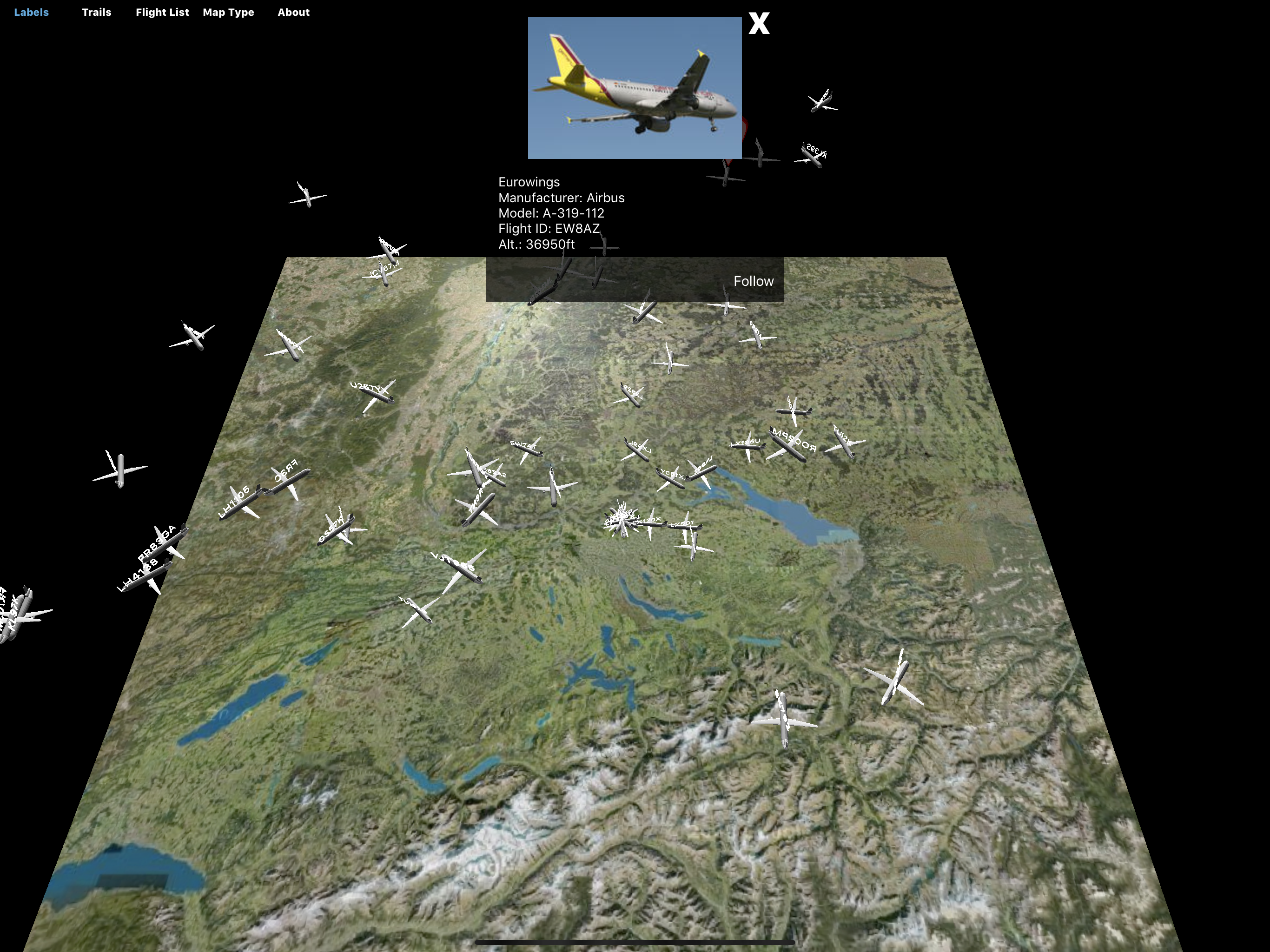 Flight Tracker ZRH
