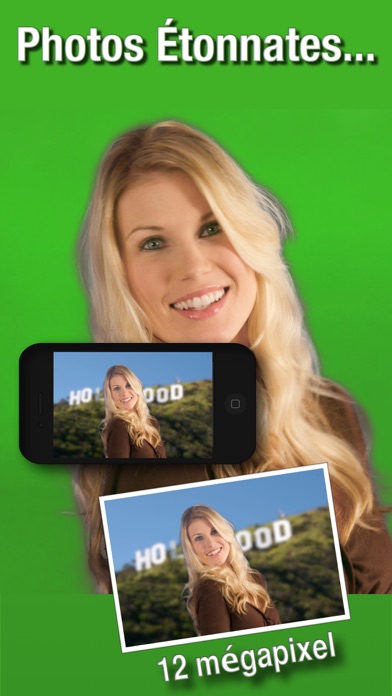 Screenshot #3 pour Veescope Live Green Screen App