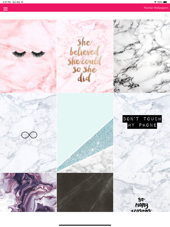 Marble Wallpaper iPad screenshot 5 - Photo & Video app