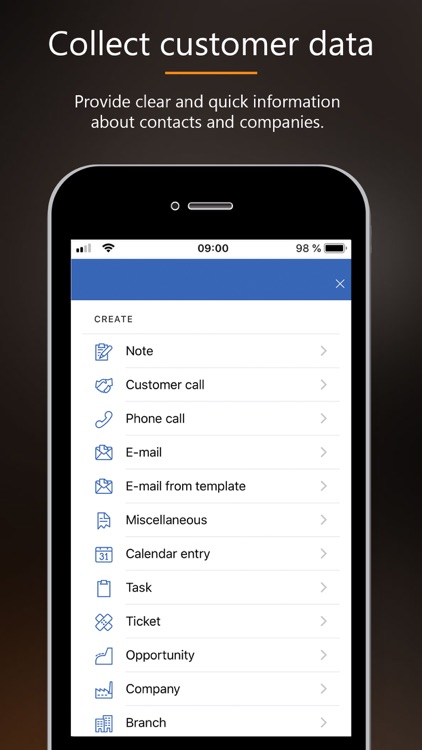 CRM goMobile Pro screenshot-3