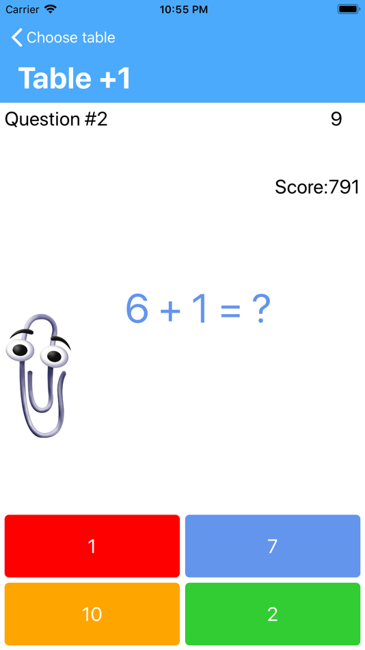 #3. Mes Tables (iOS) By: Nicolas GAILLET