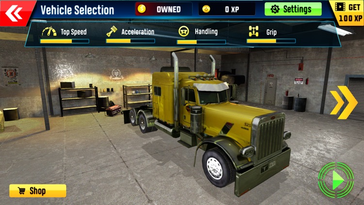 Hilly American Heavy Vehicle