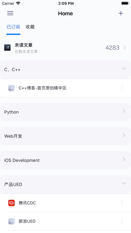 ssRSS-极简RSS阅读器