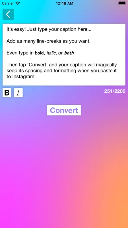 Spacie - Clean Line Breaks screenshot 1 of 3