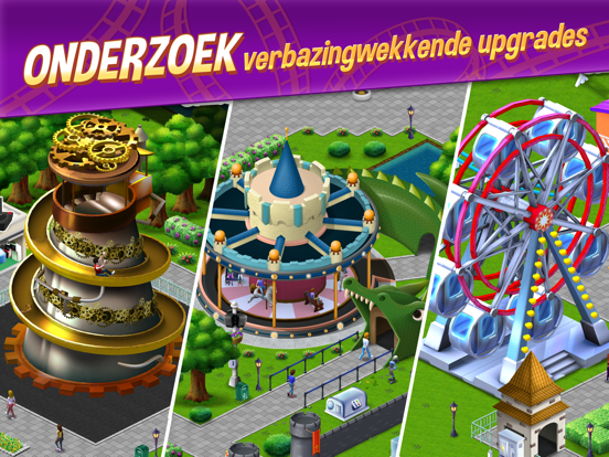 RollerCoaster Tycoon® Puzzle iPad app afbeelding 2