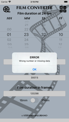 Cine Calculator screenshot 4