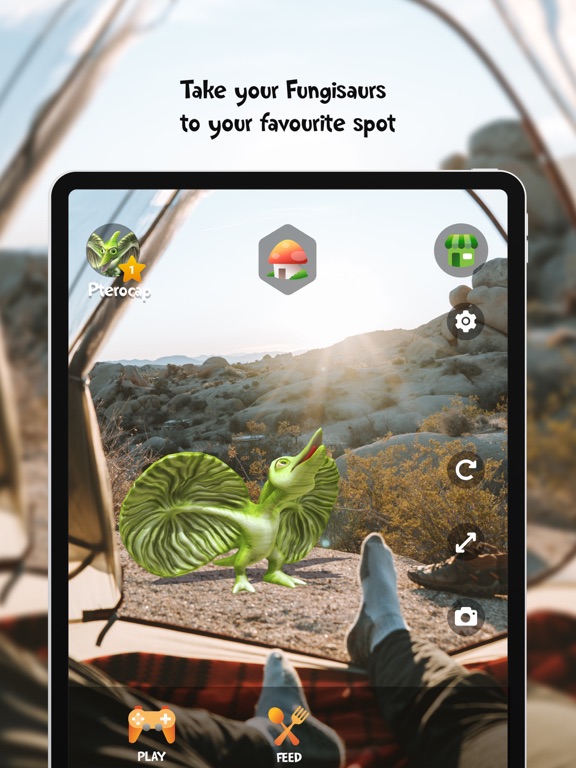 Fungisaurs ARise iPad screenshot 6 - Entertainment app