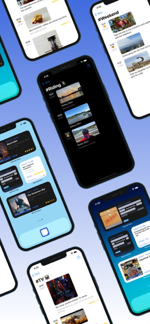 ‎Minimal Diary -  Life timeline Screenshot