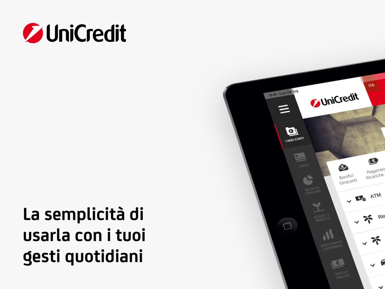 Mobile Banking per Tablet