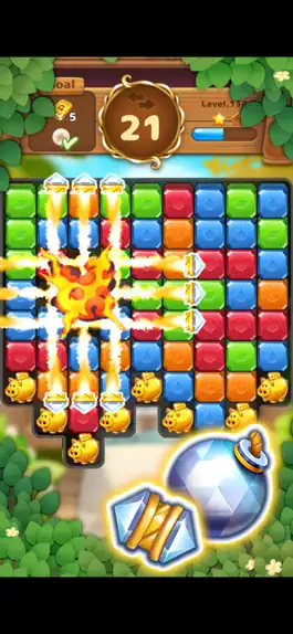 Game screenshot Jewels Garden : Blast Puzzle apk