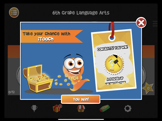 Screenshot #2 for iTooch 7th Grade Language Arts