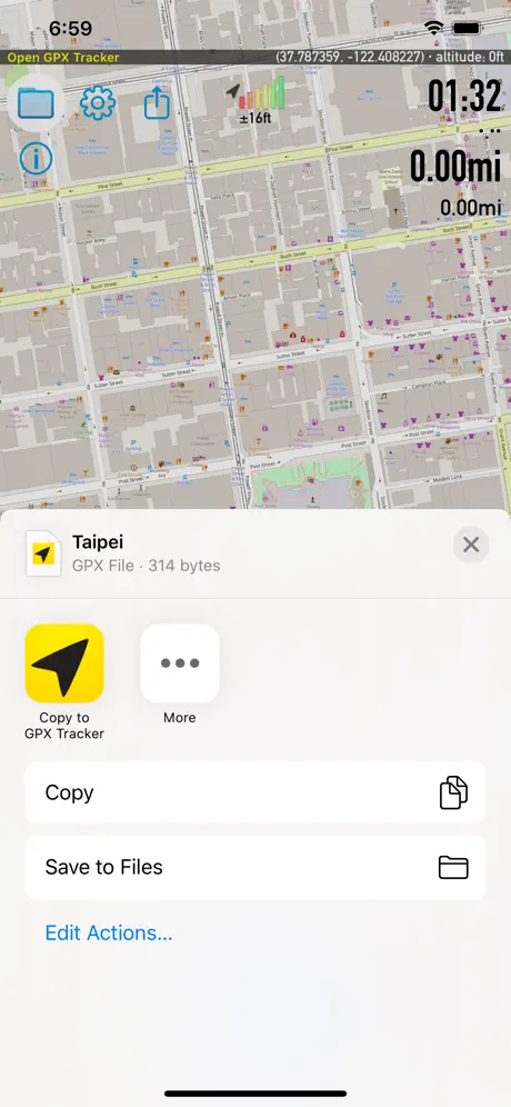Open GPX Tracker