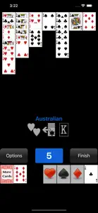 Australian Solitaire screenshot #4 for iPhone