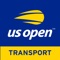Transportation app for authorized players at the US Open Tennis Championships