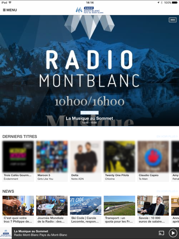 Screenshot #4 pour Radio Mont Blanc
