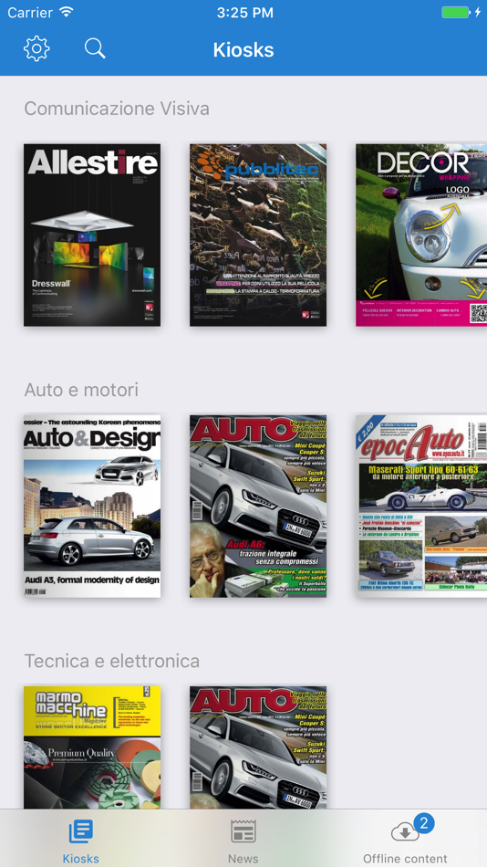 e-dicola Kiosk for magazines - 4.16.0 - (iOS)