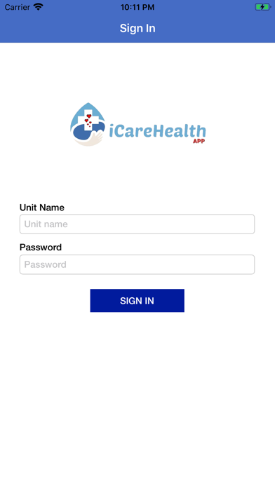 Screenshot #1 pour Icarehealth APP LLC