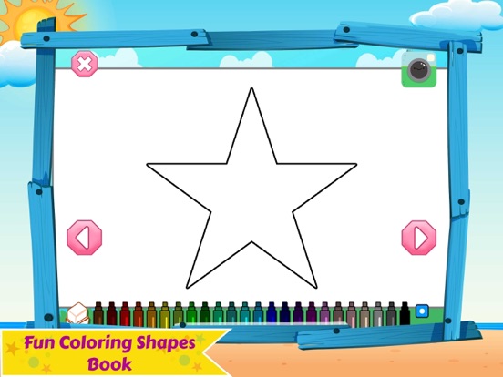 Learn Shapes and Colors Games iPad screenshot 6 - Entertainment app