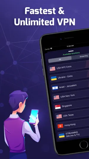 VPN Sense - Secure Browsing screenshot 2