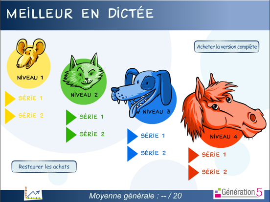 Screenshot #5 pour Meilleur en dictée Lite