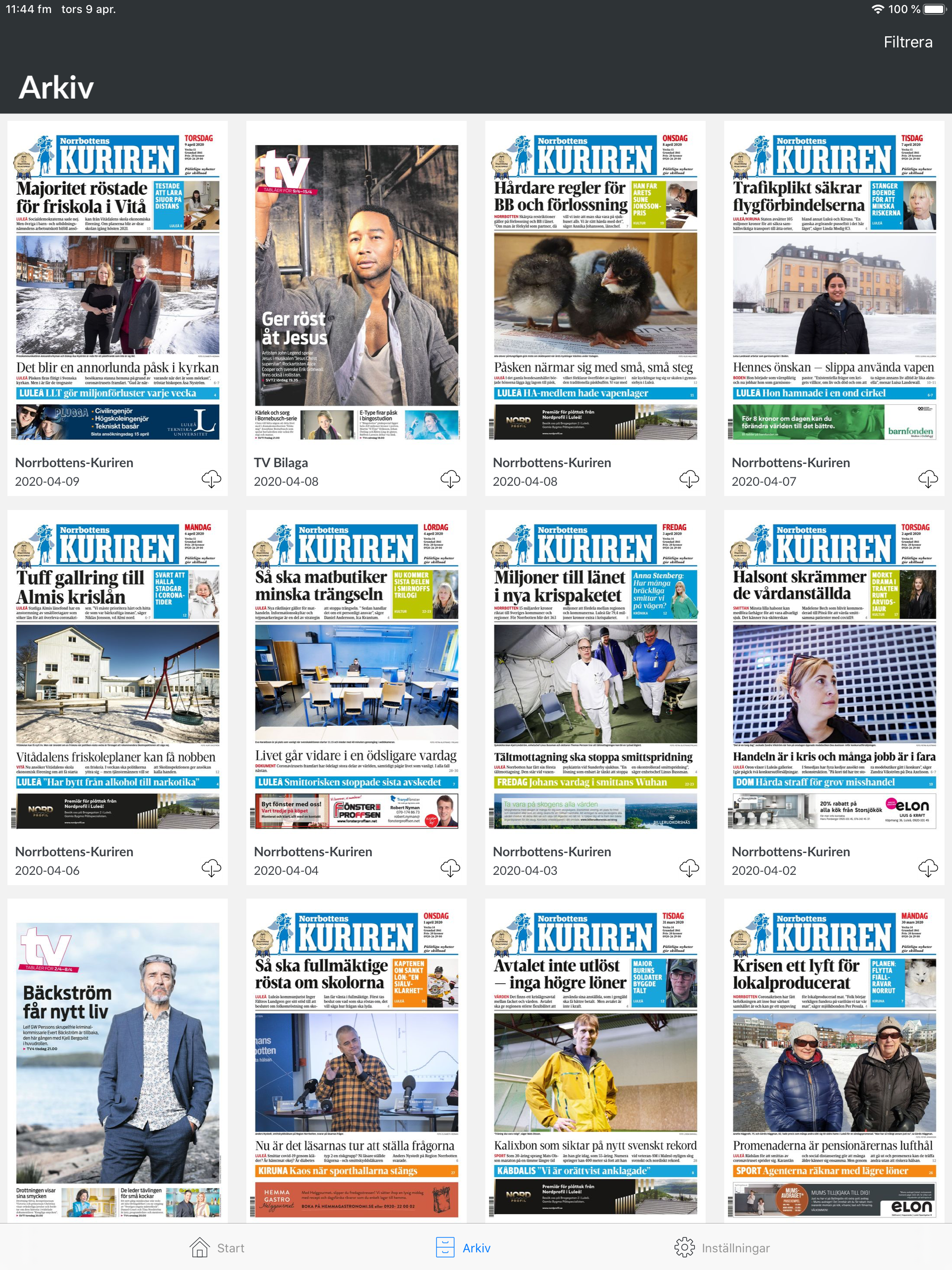 E-tidning Kuriren