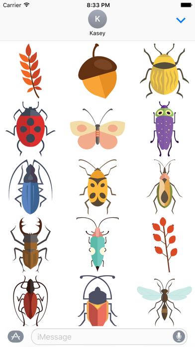 Nature Stickers Screenshot