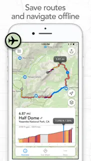 footpath route planner iphone screenshot 2