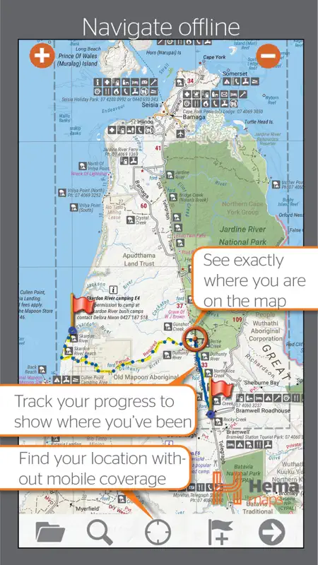 4WD Maps - Offline Topo Maps screenshot 1 of 5