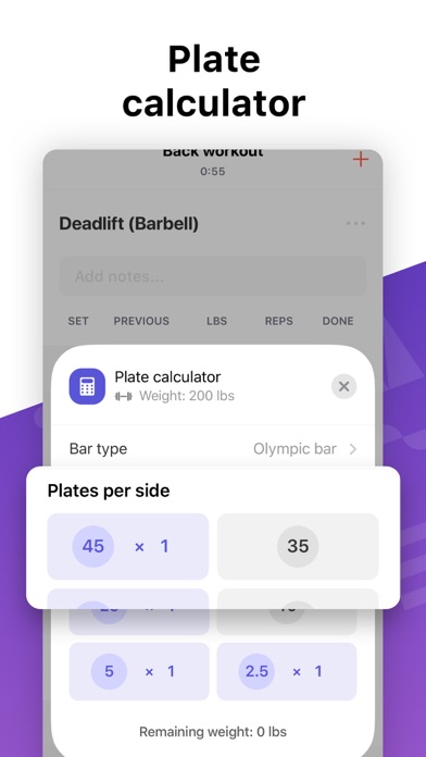 Bolt - Workout & Gym Planner screenshot 2