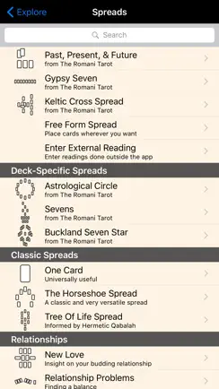 Romani Tarot iPhone image 3