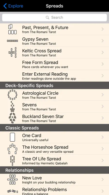 Romani Tarot screenshot 3 of 5