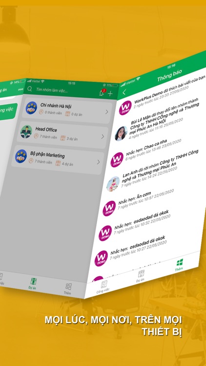 Quản lý công việc - Workplus