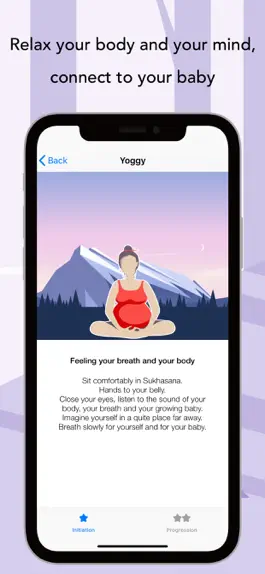Game screenshot Yoggy: pregnancy yoga workouts hack