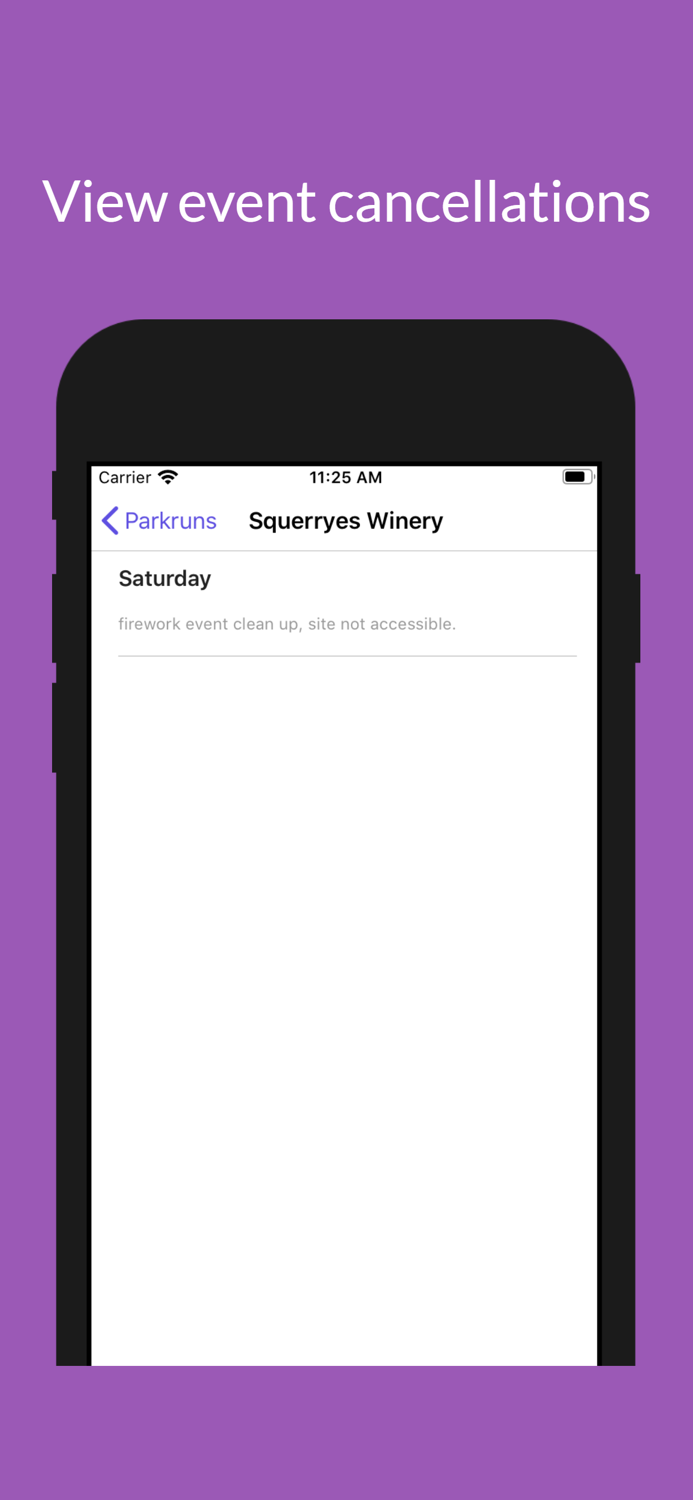 5K parkrunner results