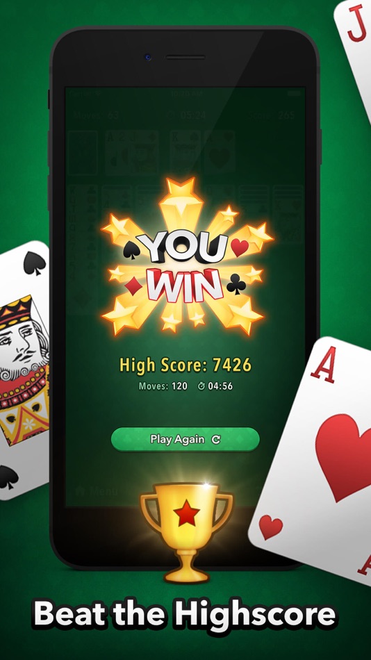 #4. Solitaire ۬ (iOS) Podle: Impala Studios