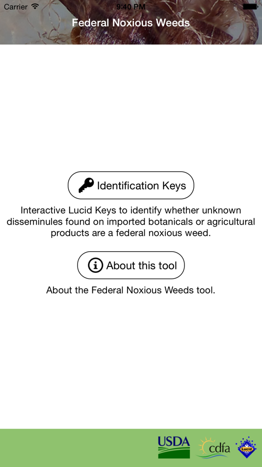 #2. Federal Noxious Weeds Key (iOS) 由: United States Department of Agriculture-APHIS