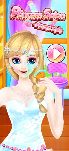 Game screenshot принцесса Составить - Ледяная mod apk