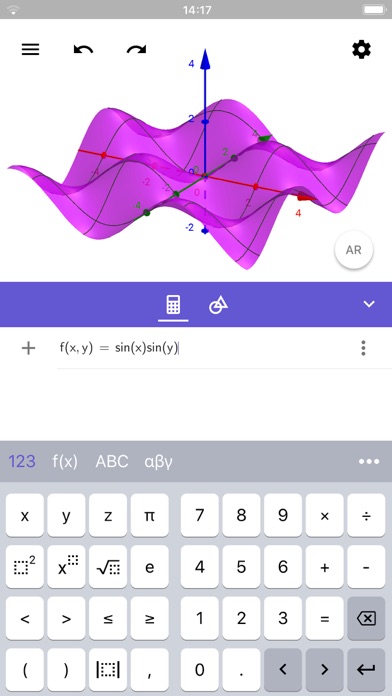 GeoGebra Calculadora 3D iPhone screenshot 8