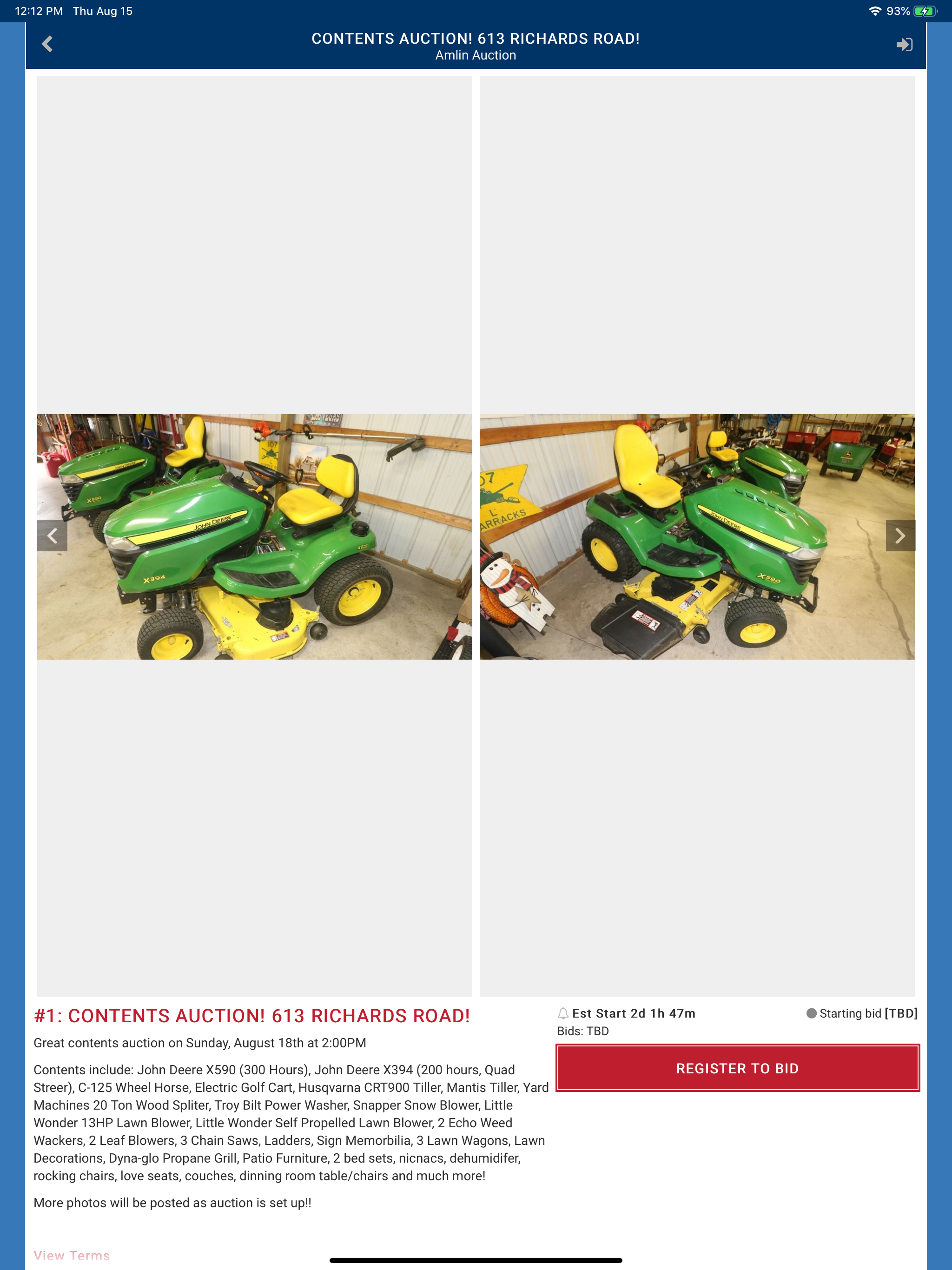 Amlin Auctions
