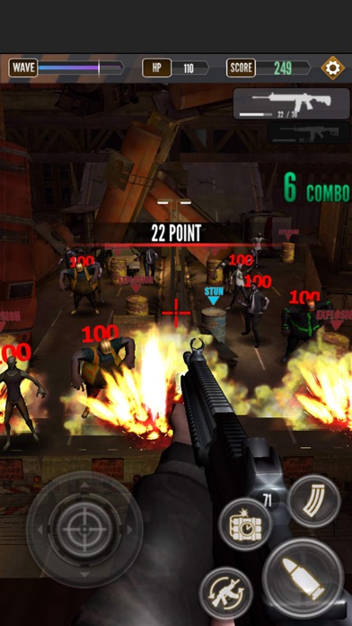 Screenshot #1 pour Zombie Shooting King