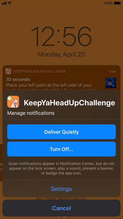 Keep Your Head Up Workout